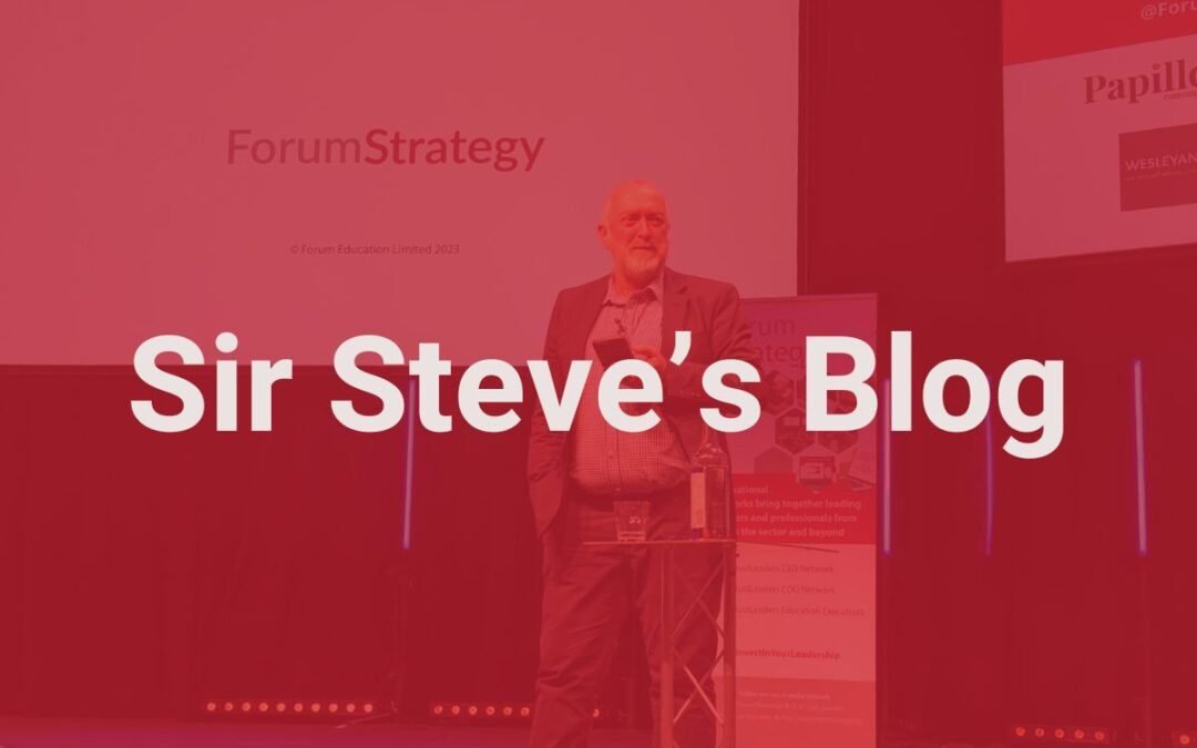 Sir Steve’s blog – November 2024