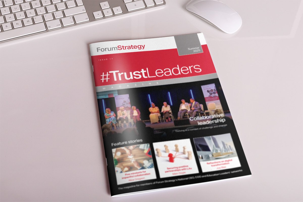 TrustLeaders Mag issue 17 Mock-up of TrustLeaders Magazine, Winter 2023