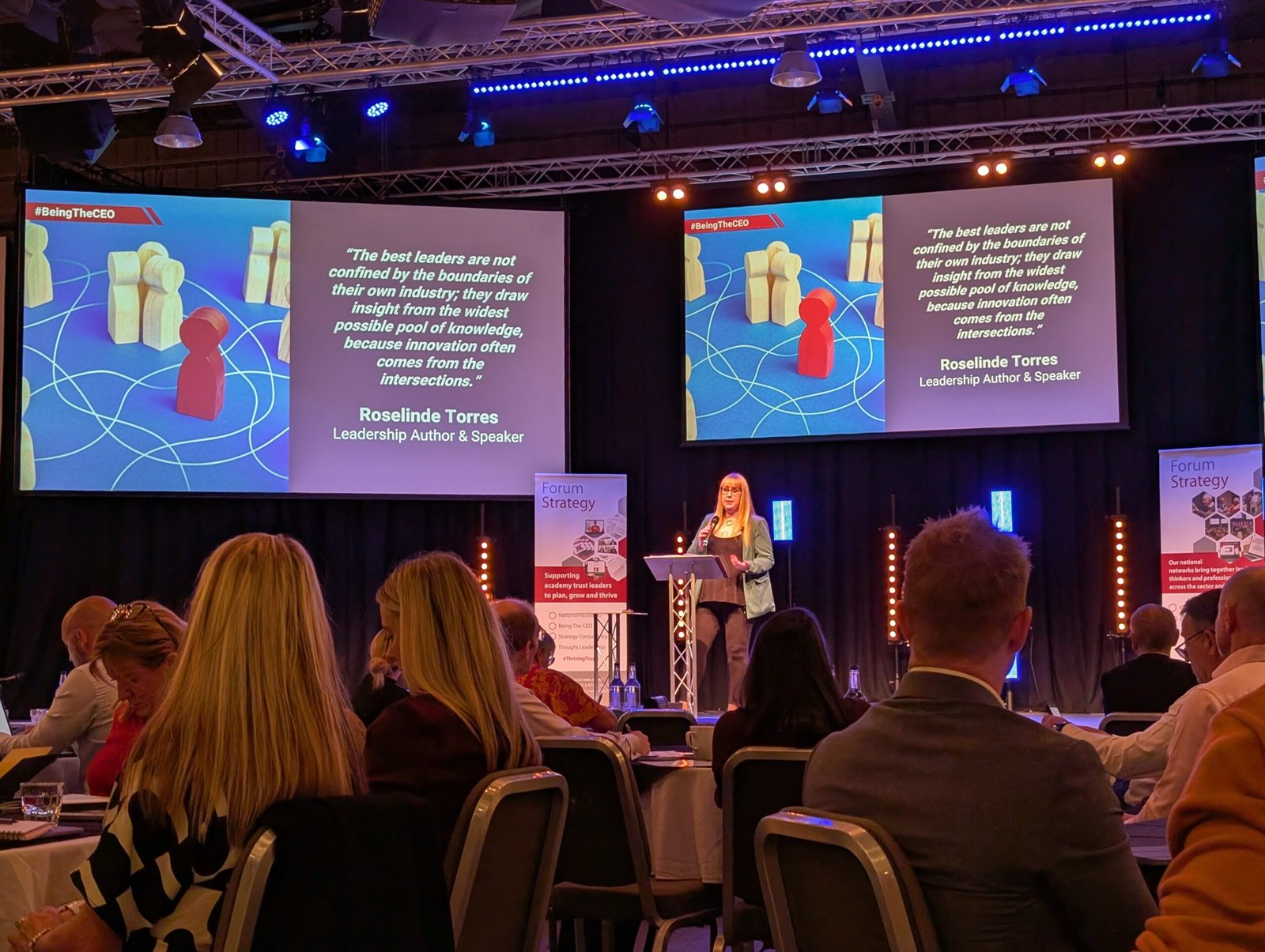Alice Gregson Alice Gregson on Stage at the National TrustLeaders CEO Conference