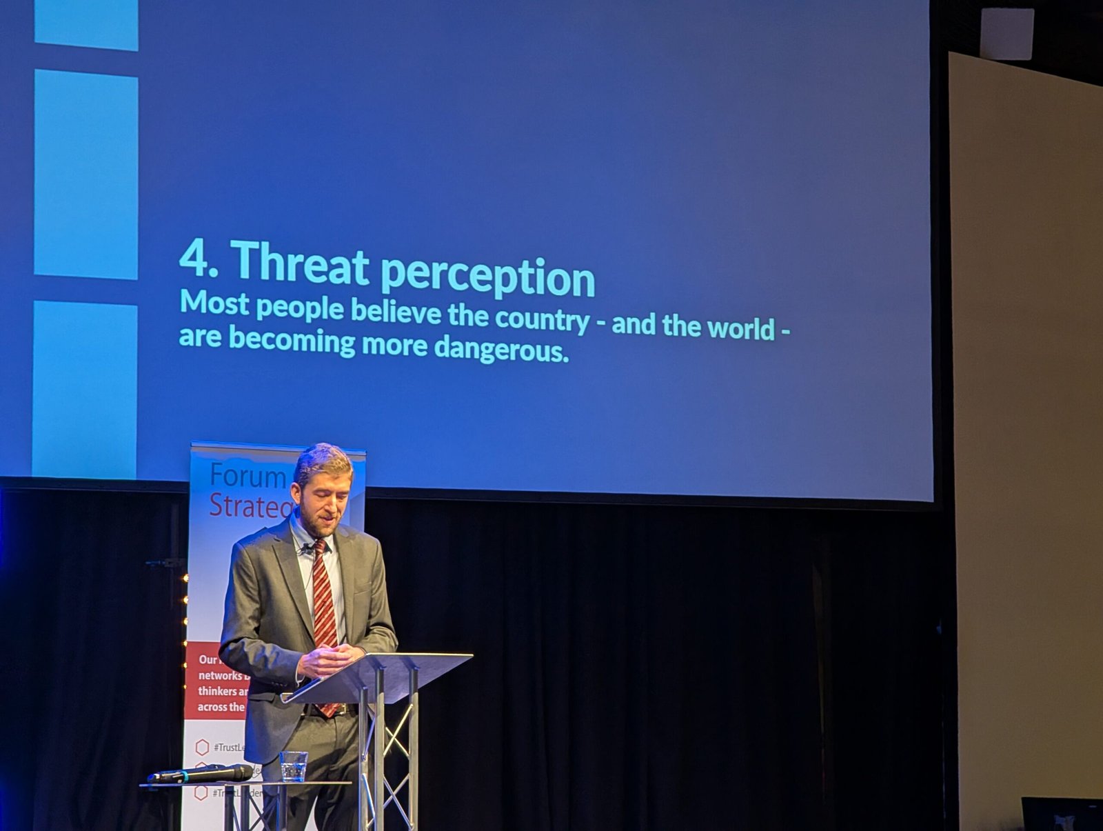 Alice Gregson on Stage at the National TrustLeaders CEO Conference