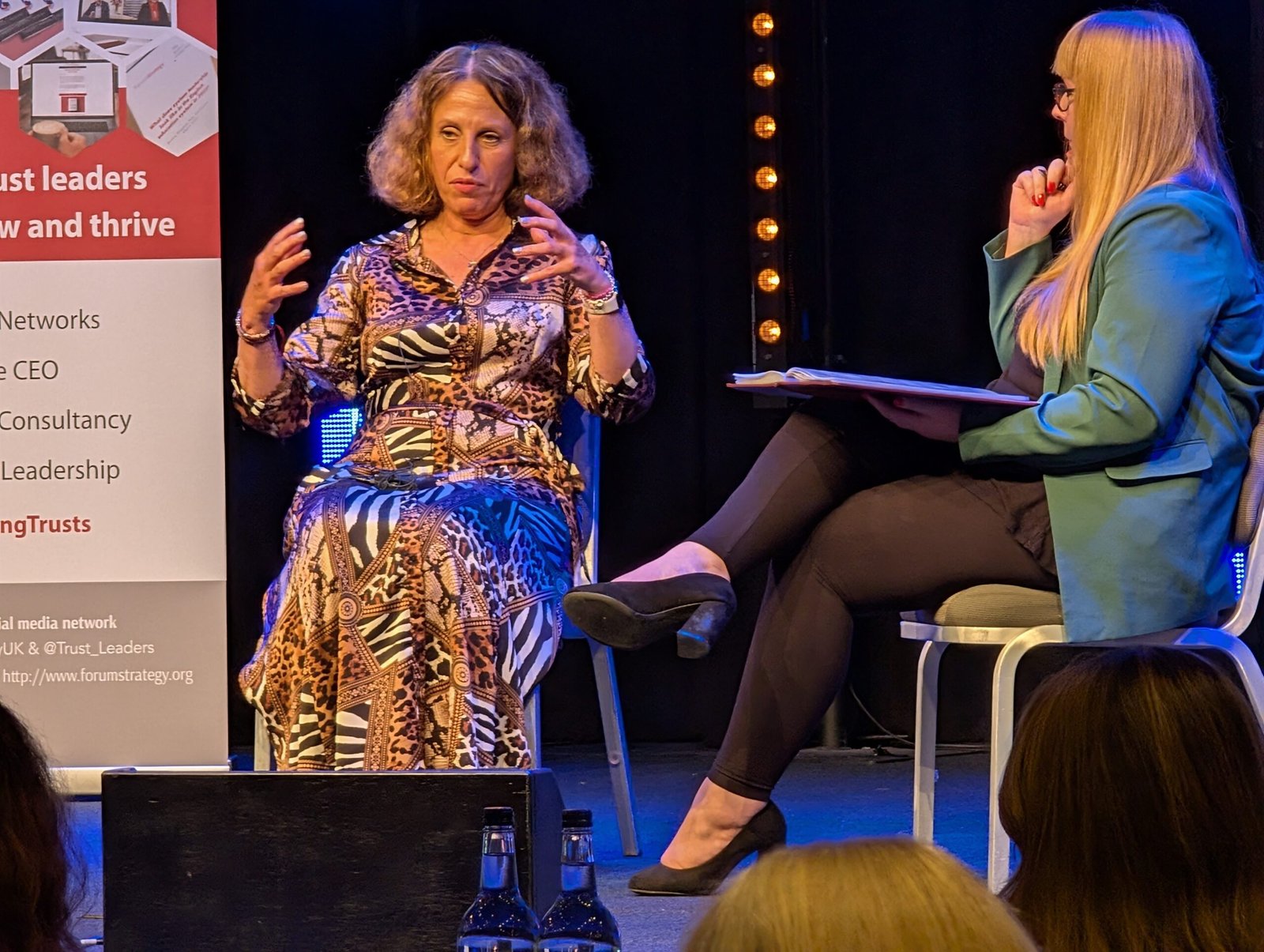 Alice Gregson on Stage at the National TrustLeaders CEO Conference