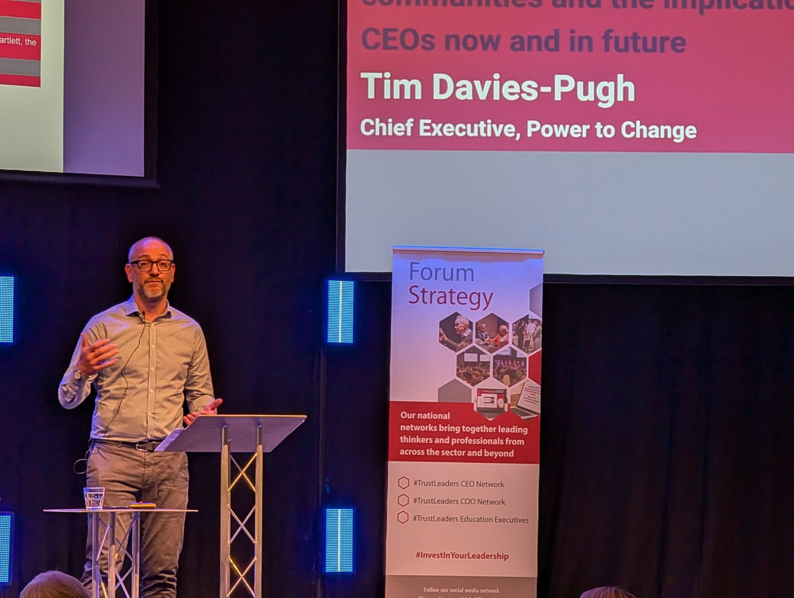 Alice Gregson on Stage at the National TrustLeaders CEO Conference